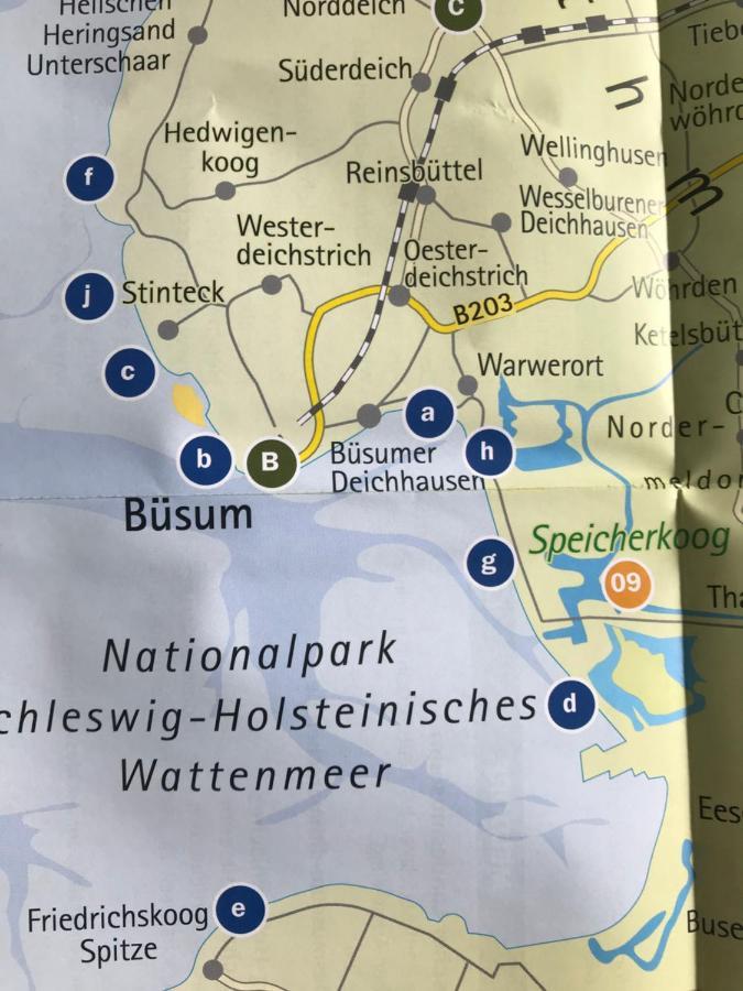 Heimat Am Meer Busumer Deichhausen Ngoại thất bức ảnh